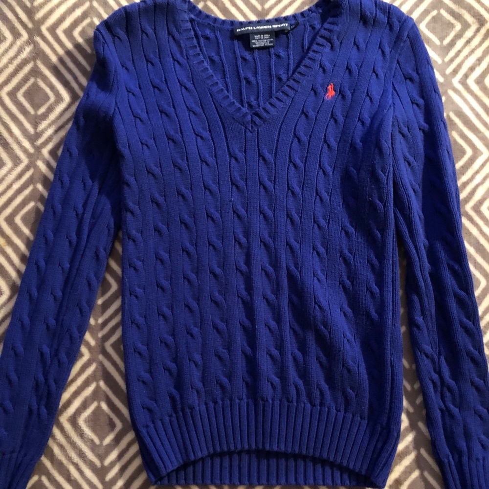 Ralph Lauren royal blue sweater